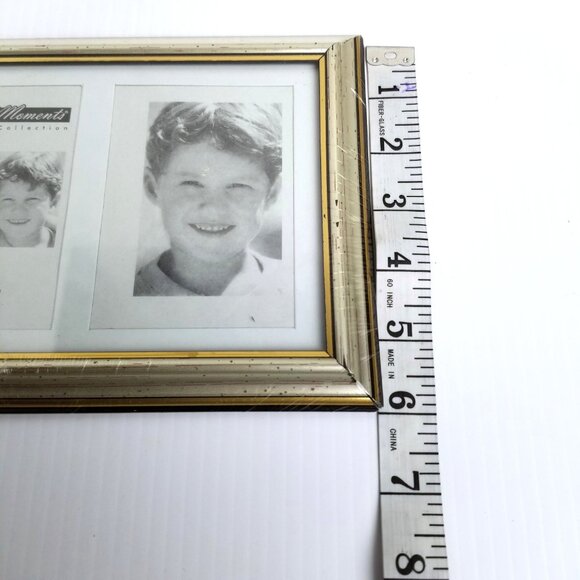 Special Moments Gold Triple Photo Frame Set 3 Collage 3x5 Elegant Home Decor - Picture 10 of 10